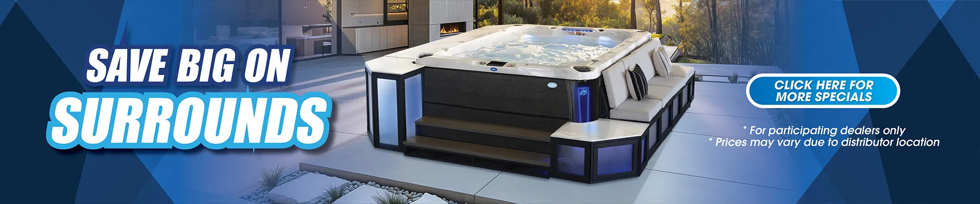 Calspas hot tub being used in a family setting - Port St Lucie