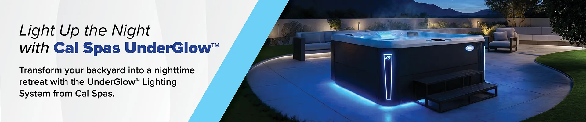 Calspas hot tub being used in a family setting - Port St Lucie